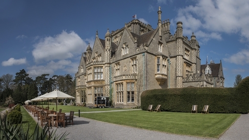 a view of the Tortworth Mansion House reception room