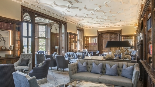 The Library Bar at De Vere Latimer Estate 