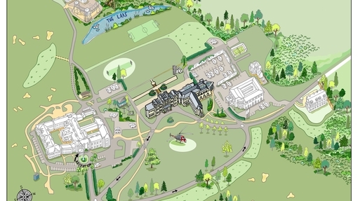 De Vere Wokefield Estate map