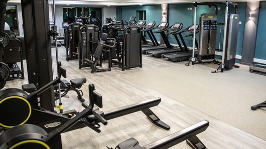 The gym at De Vere Cotswold Water Park