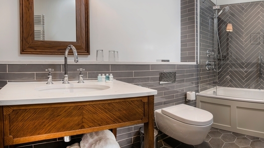 Suite bathroom at De Vere Beaumont Estate