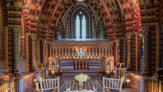 The secret chapel at De Vere Horsley Estate