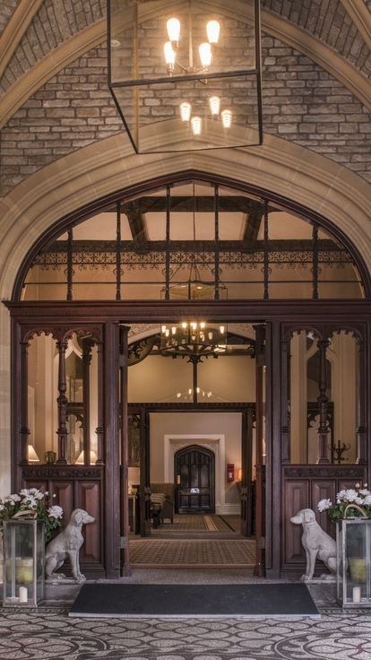 Tortworth Mansion House reception room