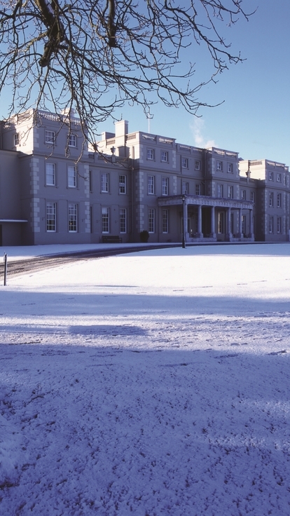 De Vere Wokefield Estate in the snow