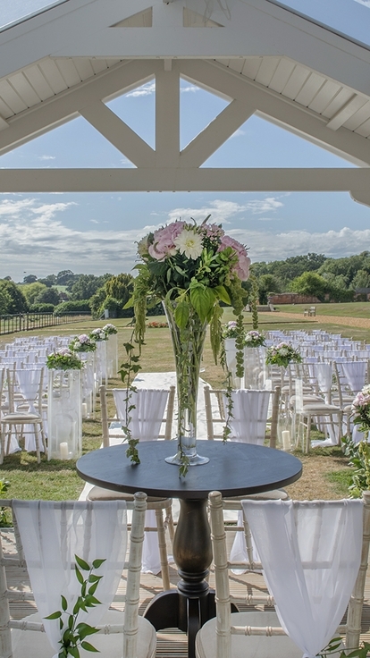 De Vere Wokefield Estate outdoor wedding