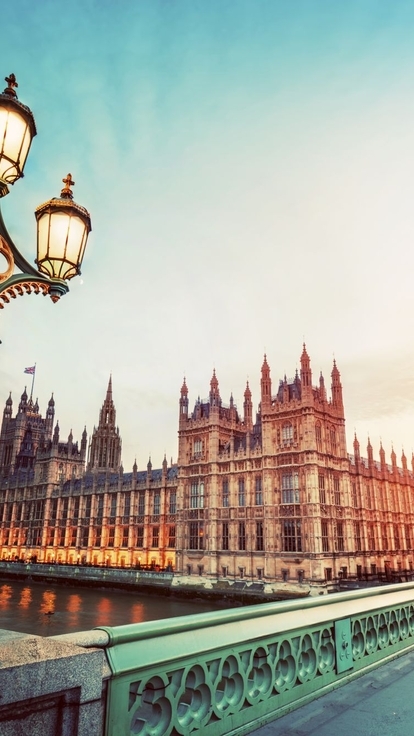 Westminster Bridge and the Houses of Parliament