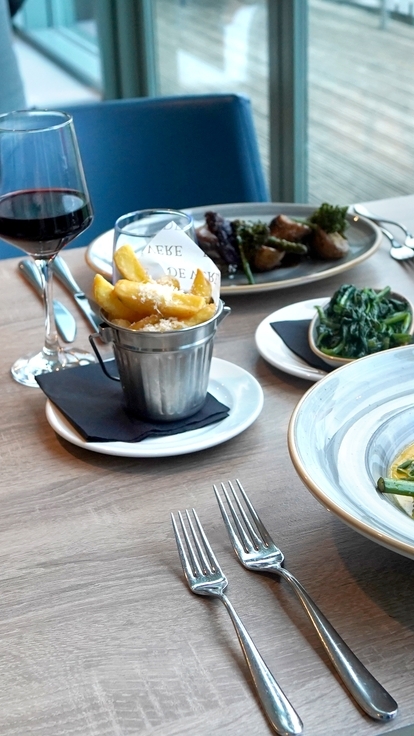 CWP lounge food