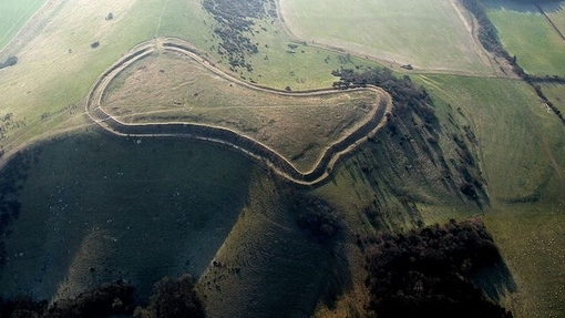 Beacon Hill Iron Age Hill Fort, close to De Vere Wokefield Estate