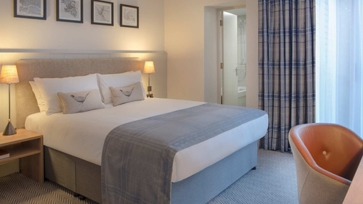 Guest room at De Vere Latimer Estate